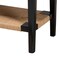 Baxton Studio Freya Modern Bohemian Black Finished Bayur Wood 1-Drawer Console Table 227-12897-ZORO - alternate 3